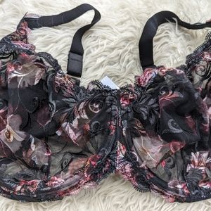 Women's Soma Sheer Lace Bra Size 36G